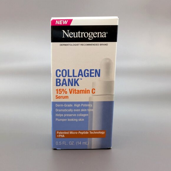 Neutrogena Collagen Bank 15% Vitamin C Face Serum - Picture 1 of 5